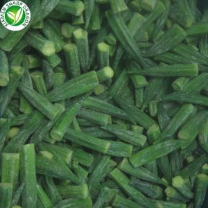 Pakastettu luomu Okra